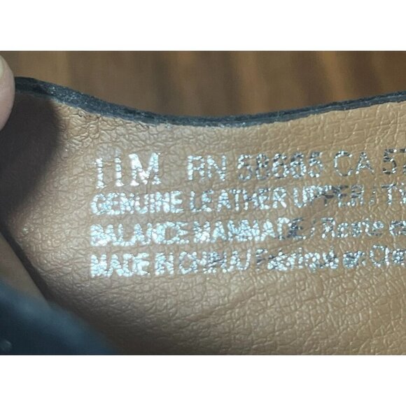 Halogen Suede Shoe 11 Black Wedge Buckle Sandal Heel Neutral Indie Hippie Boho - Picture 14 of 16